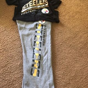 Steelers pants shirt